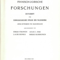 Finnisch-Ugrische Forschungen 45