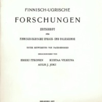 Finnisch-Ugrische Forschungen 42