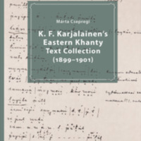 K. F. Karjalainen’s Eastern Khanty Text Collection (1899–1901) (SUST 279)