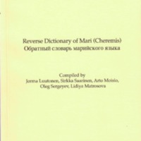 Reverse Dictionary of Mari (Cheremis)