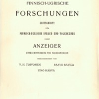 Finnisch-Ugrische Forschungen 26