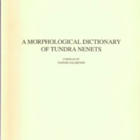 A morphological dictionary of Tundra Nenets